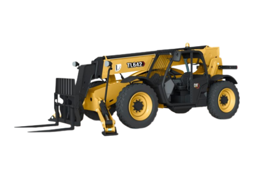CAT TL642 w-Stabilizers Telehandlers with 51-100 HP Range & Has Telehandlers Type